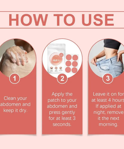 GLP - 1 Body Patch, 30 Patches for Appetite Control & Metabolism Support, Plant - based Formula nkhluka