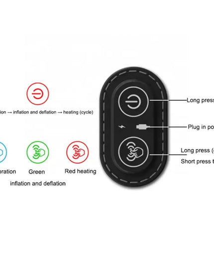 3 in 1 Electric Lumbar Support Pillow Adjustable Height Back Massager Waist Pillow with Heat Memory Foam Back Pillow nkhluka