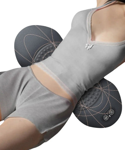 3 in 1 Electric Lumbar Support Pillow Adjustable Height Back Massager Waist Pillow with Heat Memory Foam Back Pillow nkhluka