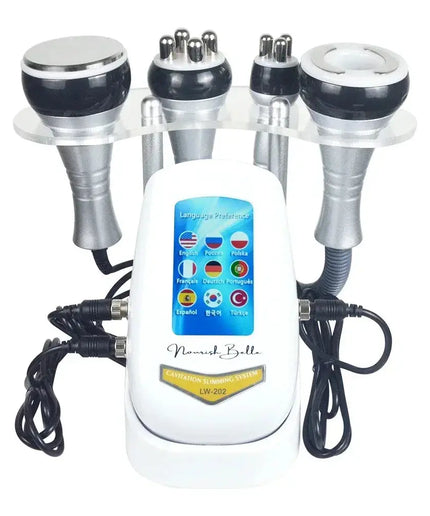 4IN1 Cavitation  Body Slimming 40K Machine Beauty Massager Skin Tighten Face Lifting Vacuum Suction（Overseas Warehouse Shipment） nkhluka