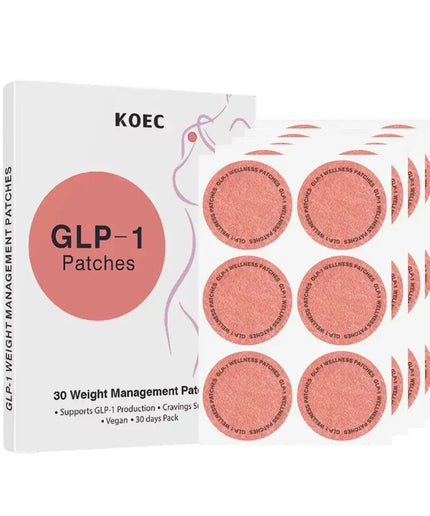 GLP-1 Patches | 30pcs Scientific Formulation Precisely Regulates Appetite & Metabolic Balance Pure Plant Active Delivery System nkhluka