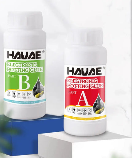 1kg Electronic potting glue silicone epoxy AB two component thermal conductivity flame retardant insulation Silicone resin epoxy nkhluka