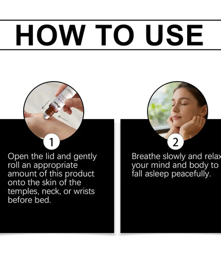 Lavender Sleep Essential Oil Insomnia Treatment Relieve Fatigue Stress nkhluka