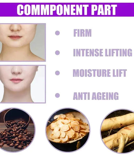 V Shape Slimming Cream Firming Face-lift Remove Masseter Muscle Double Chin Tighten Mandibular Fat Burning Cream Fade Neck Lines nkhluka