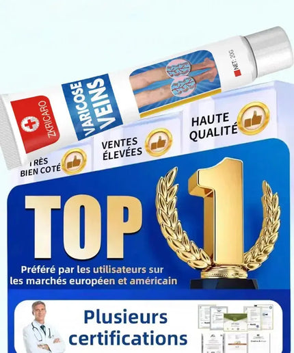 Wear shorts with confidence: a varicose vein cream that supports your veins. nkhluka