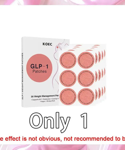 GLP-1 Patches | 30pcs Scientific Formulation Precisely Regulates Appetite & Metabolic Balance Pure Plant Active Delivery System nkhluka