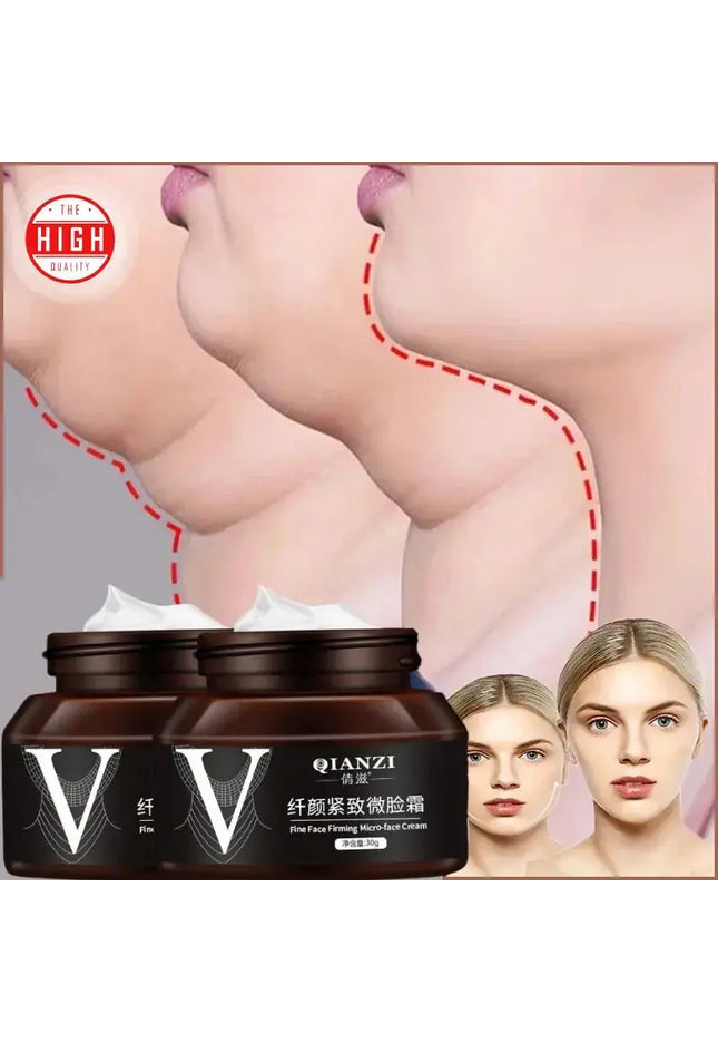 V Shape Slimming Cream Firming Face-lift Remove Masseter Muscle Double Chin Tighten Mandibular Fat Burning Cream Fade Neck Lines nkhluka