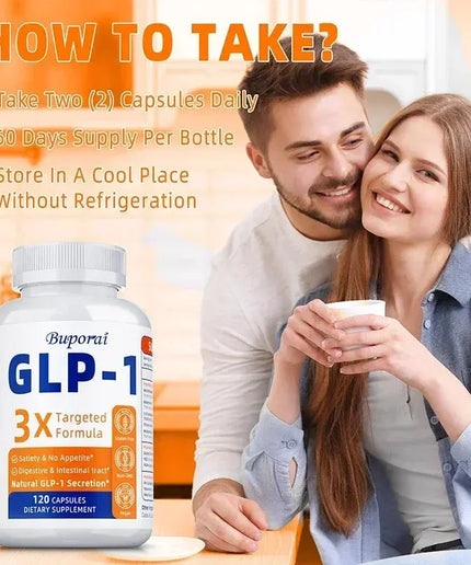 GLP-1 Supplement - Promote Metabolism, Enhance Intestinal Health, Control Appetite, Improve Immune Function, Anti-oxidationSuppl nkhluka