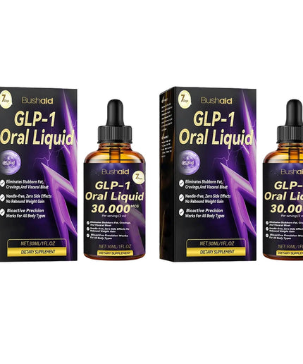 30ml GLP-1 Oral Liquid GLP 1 Peptide Complex Serum Weight Loss Supplements Natural Advanced Body Care Liquids Drops For Women nkhluka
