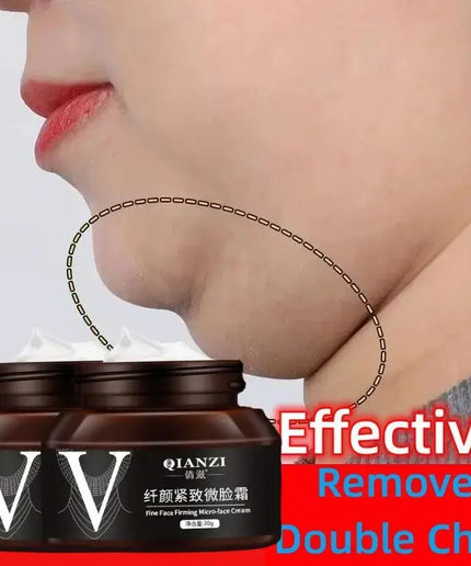 V Shape Slimming Cream Firming Face-lift Remove Masseter Muscle Double Chin Tighten Mandibular Fat Burning Cream Fade Neck Lines nkhluka