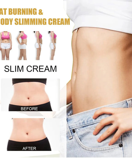 3-Pack Ginger Fat Burning Cream Slimming Fat Burning Kit Body Slimming Massage Full Leg Waist Tightening Skin Fat metabolism Kit nkhluka