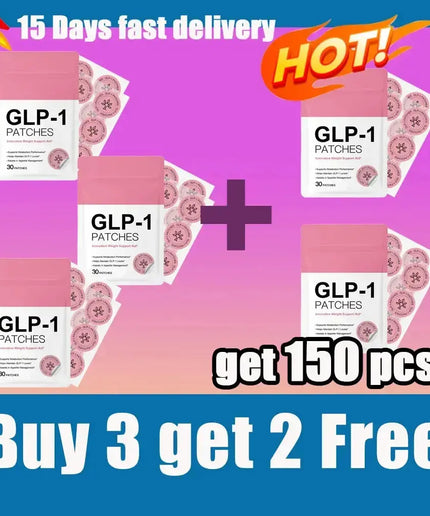 GLP - 1 Body Patch, 30 Patches for Appetite Control & Metabolism Support, Plant - based Formula nkhluka