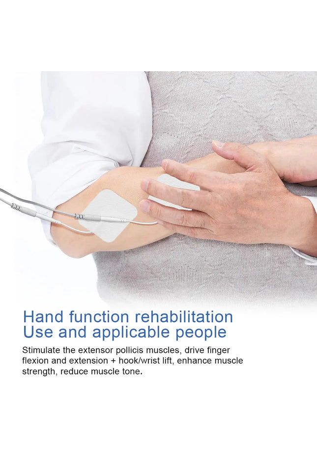 Rechargeable Physiotherapy Equipment Eletric Muscle Stimulator Low-Frequency EMS TENS Pulse Electrostimulator Body Massager nkhluka