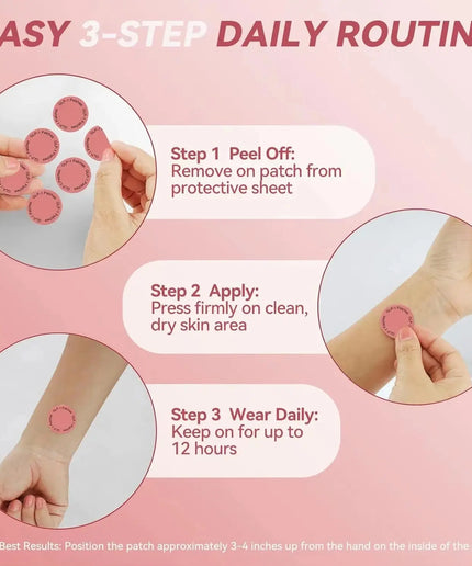 GLP-1 Patches | 30pcs Scientific Formulation Precisely Regulates Appetite & Metabolic Balance Pure Plant Active Delivery System nkhluka