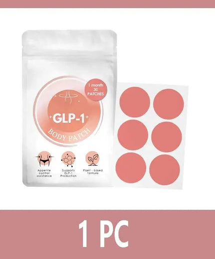 GLP - 1 Body Patch, 30 Patches for Appetite Control & Metabolism Support, Plant - based Formula nkhluka