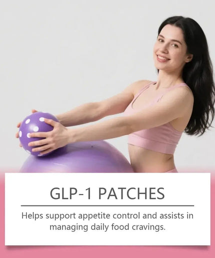 GLP - 1 Body Patch, 30 Patches for Appetite Control & Metabolism Support, Plant - based Formula nkhluka