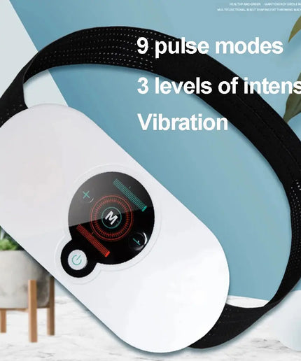 EMS Abdominal Slim Massager Electric Waist Trainer Fat Cellulite Burner Belt Vibration Muscle Massage Slimming Pulse Weight Loss nkhluka