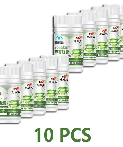 Aloe Vera extract Supplement Fat Burning Digestion Health Support Regulating Blood Sugar beauty Adjust body weight Capsule nkhluka