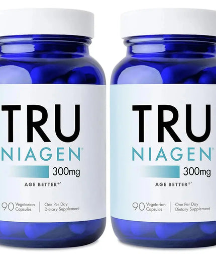 TRU NIAGEN Patented NAD+ Supplement for Anti Aging and Cell Regeneration, 300mg Niagen, Supports Cellular Energy, Brain, Muscle nkhluka