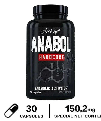 Anabol Hardcore Supplement - Repair Muscle, Muscle Growth, Energy Support, Metabolism, Improved Endurance, Improves Performance nkhluka