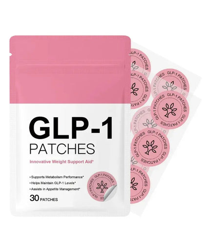 GLP - 1 Body Patch, 30 Patches for Appetite Control & Metabolism Support, Plant - based Formula nkhluka
