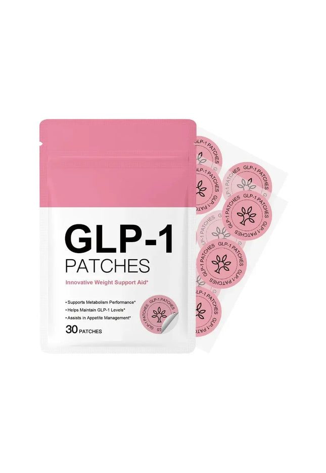 GLP - 1 Body Patch, 30 Patches for Appetite Control & Metabolism Support, Plant - based Formula nkhluka
