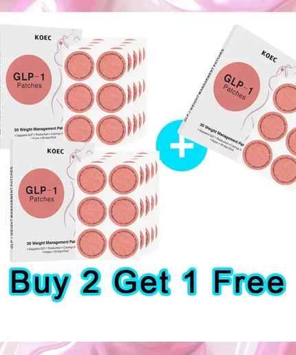 GLP-1 Patches | 30pcs Scientific Formulation Precisely Regulates Appetite & Metabolic Balance Pure Plant Active Delivery System nkhluka