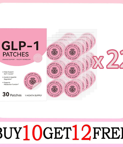GLP-1 BODY PATCHES Original 30 pcs | Made from pure plants for appetite control | metabolism support | maintain energy nkhluka