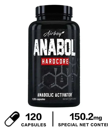 Anabol Hardcore Supplement - Repair Muscle, Muscle Growth, Energy Support, Metabolism, Improved Endurance, Improves Performance nkhluka