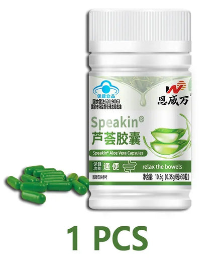 Aloe Vera extract Supplement Fat Burning Digestion Health Support Regulating Blood Sugar beauty Adjust body weight Capsule nkhluka