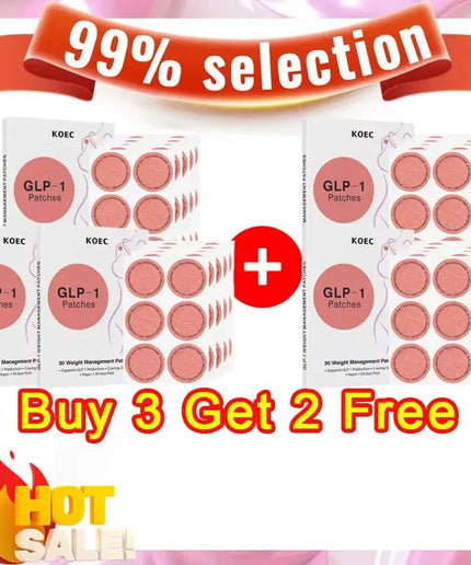 GLP-1 Patches | 30pcs Scientific Formulation Precisely Regulates Appetite & Metabolic Balance Pure Plant Active Delivery System nkhluka