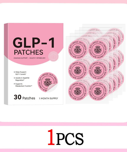 GLP-1 BODY PATCHES Original 30 pcs | Made from pure plants for appetite control | metabolism support | maintain energy nkhluka