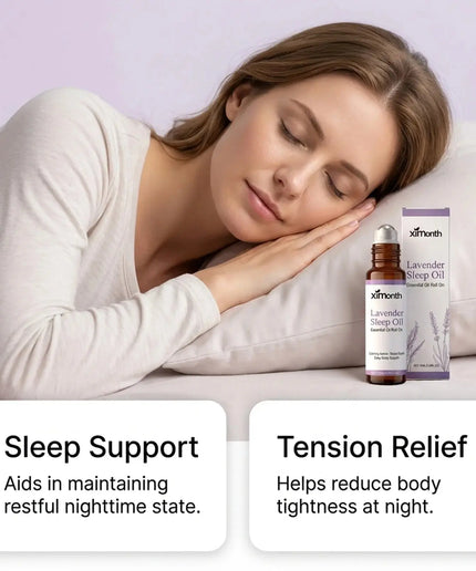 Lavender Sleep Essential Oil Insomnia Treatment Relieve Fatigue Stress nkhluka