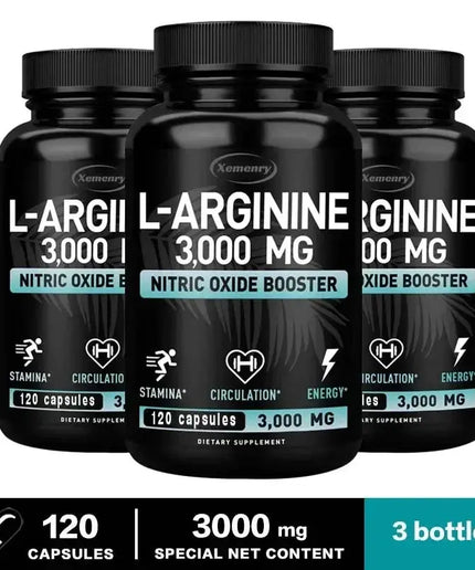 L-Arginine Supplement Boost Endurance -Increase for Energy, Strength,Vascular and Endurance Support During Exercise | Muscle Mas nkhluka