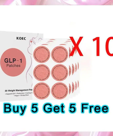 GLP-1 Patches | 30pcs Scientific Formulation Precisely Regulates Appetite & Metabolic Balance Pure Plant Active Delivery System nkhluka