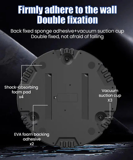 Smart Bluetooth Connection Music Boxing Machine Noise Reduction Wall Mounted Boxing Electronic Target 3 Speed Adjustment nkhluka