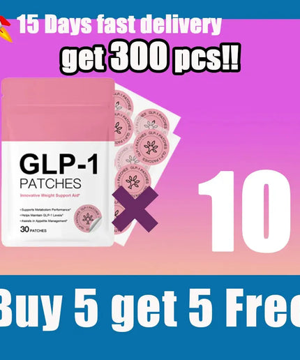 GLP - 1 Body Patch, 30 Patches for Appetite Control & Metabolism Support, Plant - based Formula nkhluka