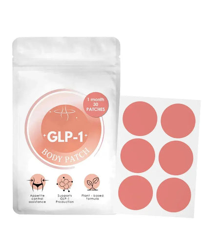 GLP - 1 Body Patch, 30 Patches for Appetite Control & Metabolism Support, Plant - based Formula nkhluka