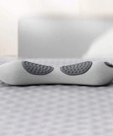 3 in 1 Electric Lumbar Support Pillow Adjustable Height Back Massager Waist Pillow with Heat Memory Foam Back Pillow nkhluka