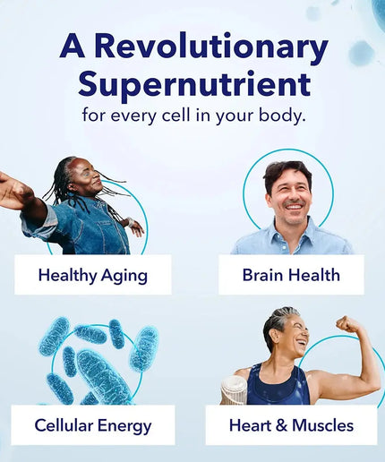 TRU NIAGEN Patented NAD+ Supplement for Anti Aging and Cell Regeneration, 300mg Niagen, Supports Cellular Energy, Brain, Muscle nkhluka