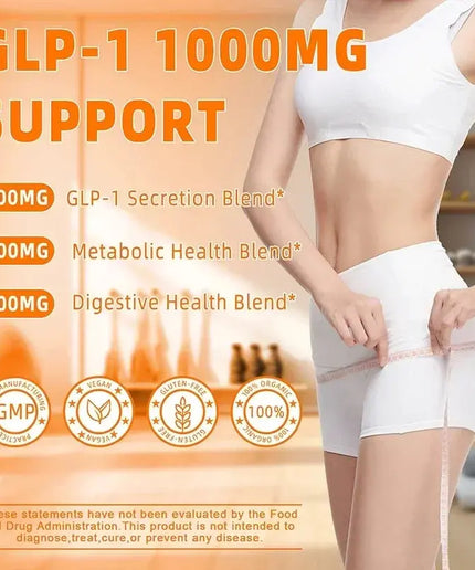 GLP-1 Supplement - Promote Metabolism, Enhance Intestinal Health, Control Appetite, Improve Immune Function, Anti-oxidationSuppl nkhluka
