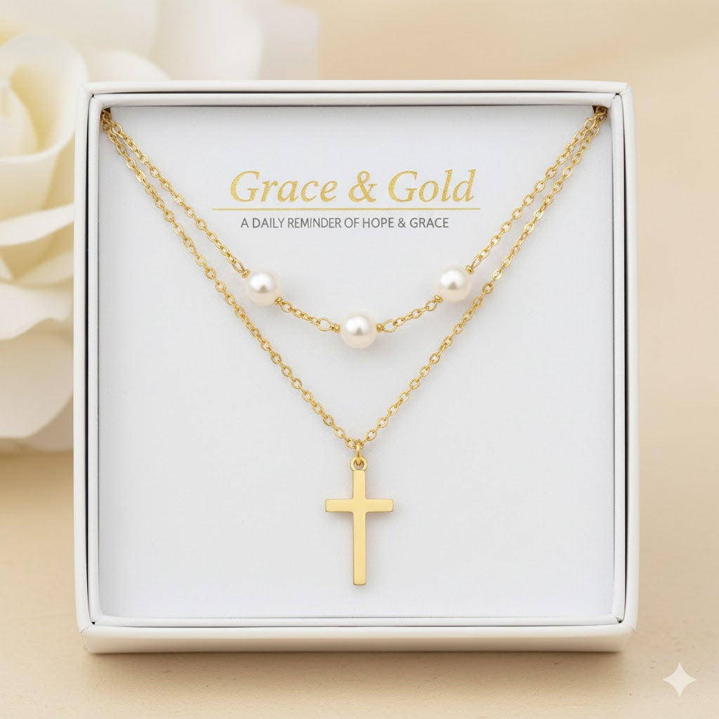 Cross Zircon Necklace Internet Influencer Accessories