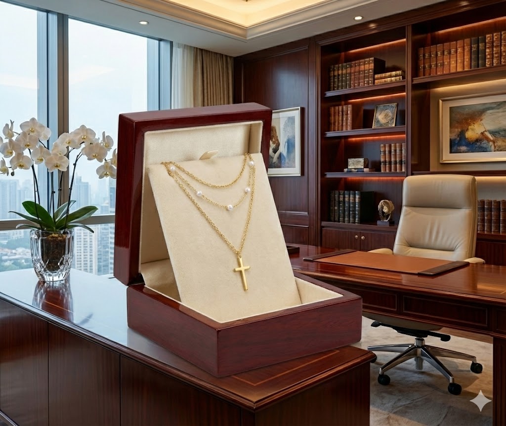 Cross Zircon Necklace Internet Influencer Accessories